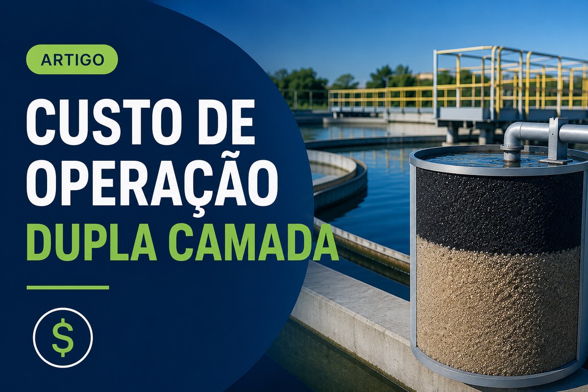 Como filtros de dupla camada reduzem custos operacionais